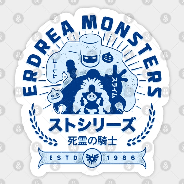 Erdrea Monsters Crest Sticker by Lagelantee